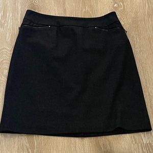 Ann Taylor Gray Pencil Short Skirt, Size 4P